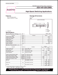 datasheet for 2SC2960 by SANYO Electric Co., Ltd.