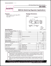 datasheet for 2SC3088 by SANYO Electric Co., Ltd.