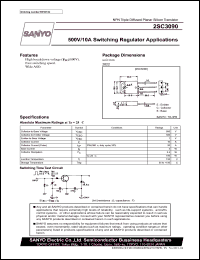datasheet for 2SC3090 by SANYO Electric Co., Ltd.