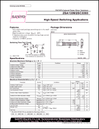 datasheet for 2SC3393 by SANYO Electric Co., Ltd.