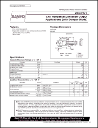 datasheet for 2SC3176 by SANYO Electric Co., Ltd.