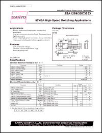 datasheet for 2SC3253 by SANYO Electric Co., Ltd.