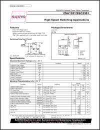 datasheet for 2SA1331 by SANYO Electric Co., Ltd.