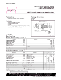 datasheet for 2SC3787 by SANYO Electric Co., Ltd.