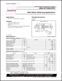 datasheet for 2SA1477 by SANYO Electric Co., Ltd.
