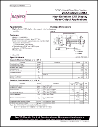 datasheet for 2SA1536 by SANYO Electric Co., Ltd.