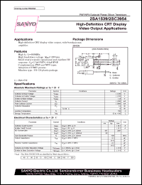 datasheet for 2SA1539 by SANYO Electric Co., Ltd.