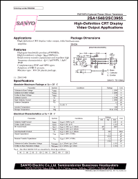 datasheet for 2SA1540 by SANYO Electric Co., Ltd.