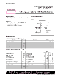 datasheet for 2SC3914 by SANYO Electric Co., Ltd.