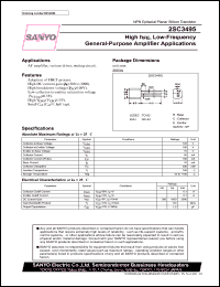 datasheet for 2SC3495 by SANYO Electric Co., Ltd.