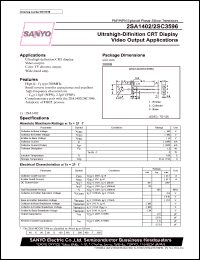 datasheet for 2SA1402 by SANYO Electric Co., Ltd.