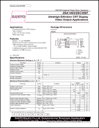 datasheet for 2SA1403 by SANYO Electric Co., Ltd.