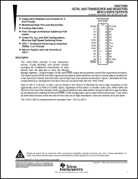 datasheet for 74AC11652DWR by Texas Instruments