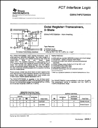 datasheet for CD74FCT2952AM by Texas Instruments