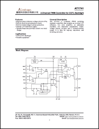 datasheet for AT1741 by 