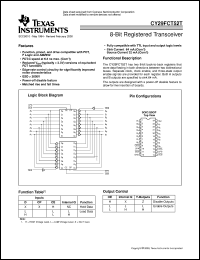 datasheet for CY29FCT52CTQC by Texas Instruments