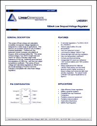 datasheet for LND2931-12 by 