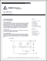 datasheet for LND-7800 by 