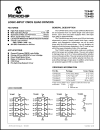 datasheet for TC4467COE by Microchip Technology, Inc.