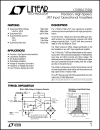 datasheet for LT1056ACH by Linear Technology