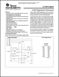 datasheet for CY74FCT2652ATQC by Texas Instruments