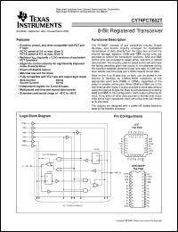 datasheet for CY74FCT652ATQC by Texas Instruments