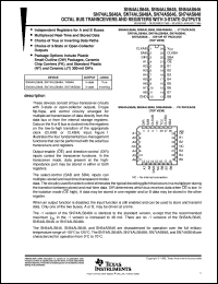 datasheet for SN54AS646JT by Texas Instruments