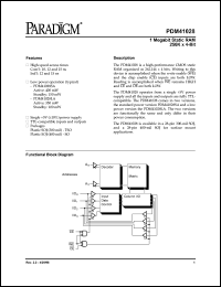 datasheet for PDM41028LA10TSO by 