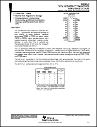 datasheet for SN74F543NT by Texas Instruments