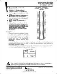 datasheet for 74ACT16245DGGR by Texas Instruments