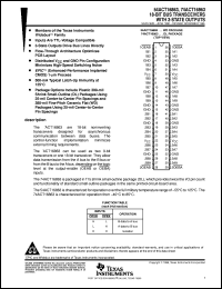 datasheet for 74ACT16863DL by Texas Instruments