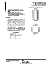 datasheet for SN54ALS1245AJ by Texas Instruments