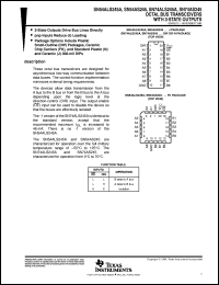 datasheet for SN54AS245J by Texas Instruments