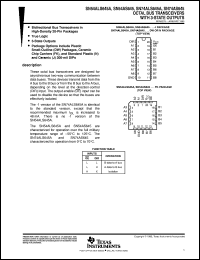 datasheet for SN54AS645J by Texas Instruments