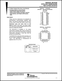 datasheet for JM38510/34803B2A by Texas Instruments