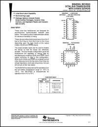 datasheet for SN54F623J by Texas Instruments