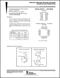 datasheet for SN54LS243J by Texas Instruments