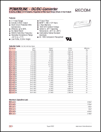 datasheet for RP05-4815DE by 