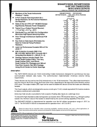 datasheet for SN74ABTH162245DGVR by Texas Instruments