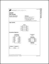 datasheet for 54AC04MW8 by 