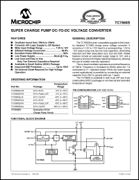 datasheet for TC7660SEJA by Microchip Technology, Inc.