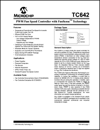 datasheet for TC642EUA713 by Microchip Technology, Inc.