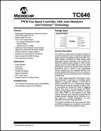 datasheet for TC646VPA by Microchip Technology, Inc.