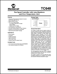 datasheet for TC648EUA713 by Microchip Technology, Inc.