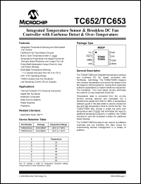 datasheet for TC653CGVUA by Microchip Technology, Inc.