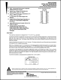 datasheet for SN74LVCZ245APW by Texas Instruments