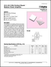 datasheet for AA026P2-A4 by 