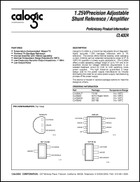 datasheet for CL432AD by Calogic, LLC