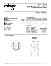 datasheet for CLM4102M by Calogic, LLC