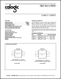 datasheet for CLM4121N by Calogic, LLC